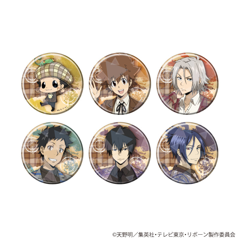 ホログラム缶バッジ(57mm)「家庭教師ヒットマンREBORN!」04/ブラインド(全6種)(描き下ろしイラスト) - AniSmile