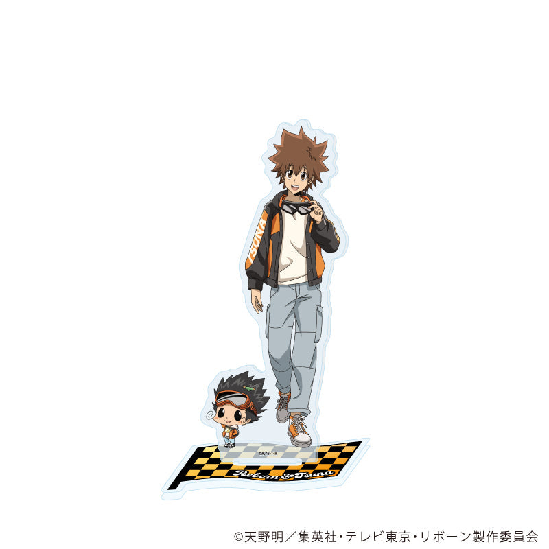 アクリルスタンド「家庭教師ヒットマンREBORN!」94/リボーン&沢田綱吉(描き下ろしイラスト) - AniSmile