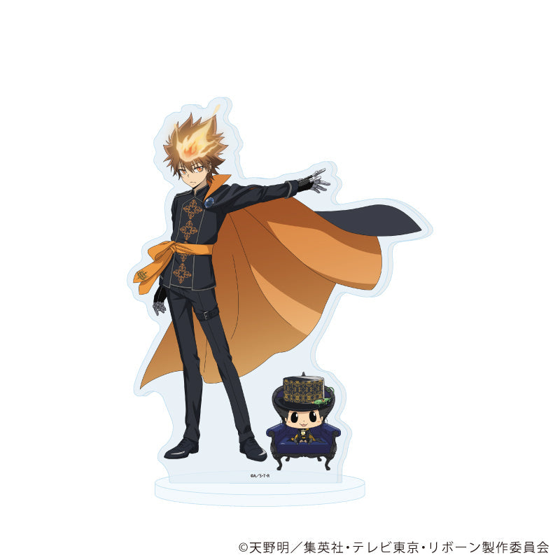 アクリルスタンド「家庭教師ヒットマンREBORN!」84/リボーン&沢田綱吉 ゴシックver.(描き下ろしイラスト) - AniSmile
