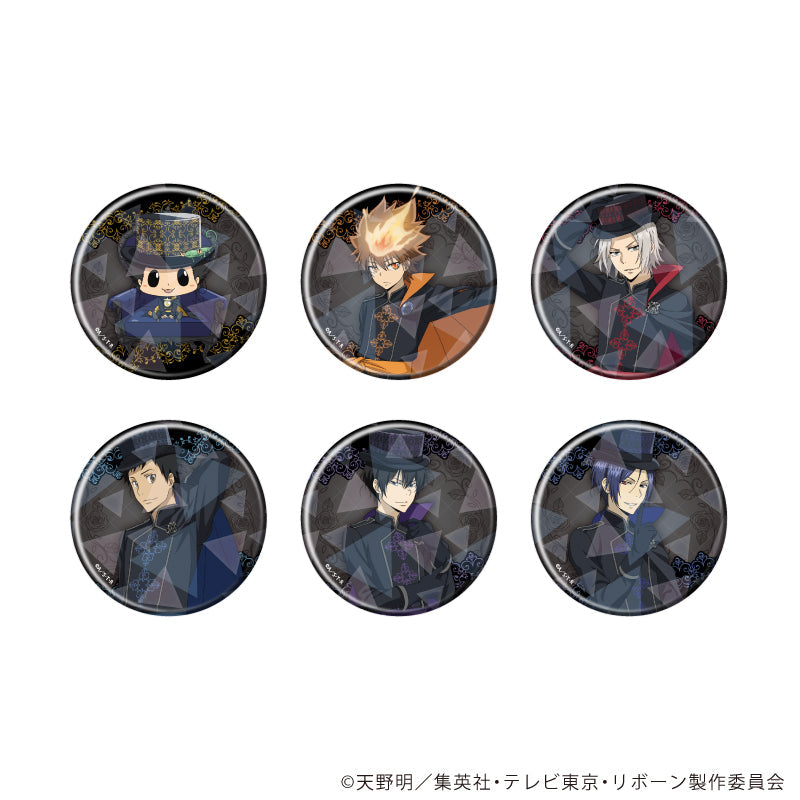ホログラム缶バッジ(57mm)「家庭教師ヒットマンREBORN!」02/ゴシックver. ブラインド(全6種)(描き下ろしイラスト) - AniSmile