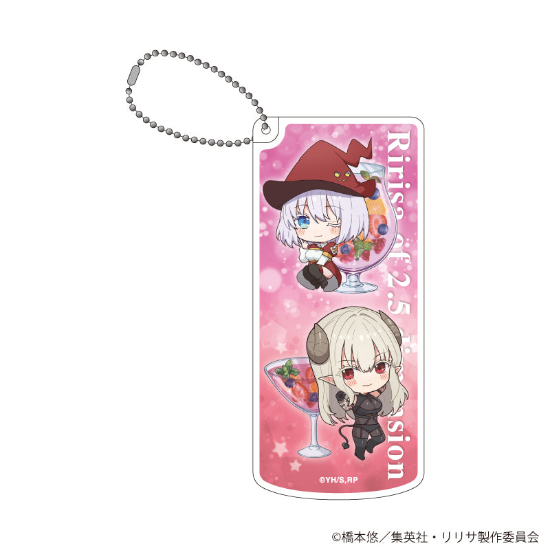スライド式小物ケース「2.5次元の誘惑」03/ラスタロッテ&イコラ ドリンクver.(ミニキャライラスト) - 公式商品画像 | AniSmile
