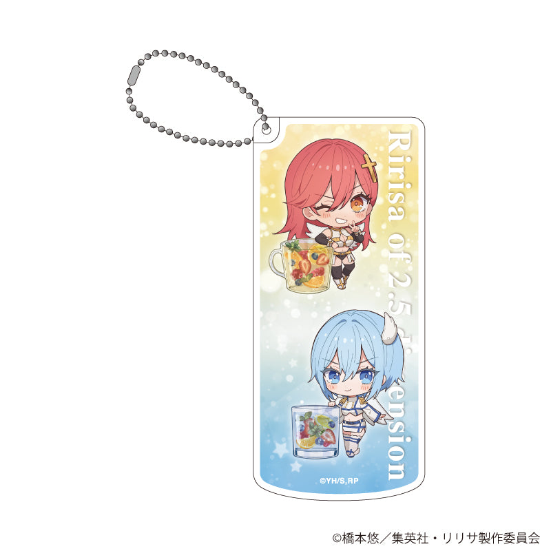 スライド式小物ケース「2.5次元の誘惑」02/ノキエル&アリエル ドリンクver.(ミニキャライラスト) - 公式商品画像 | AniSmile