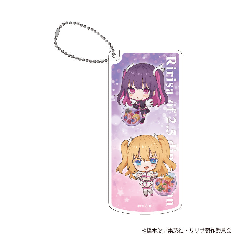 スライド式小物ケース「2.5次元の誘惑」01/リリエル&ミリエラ ドリンクver.(ミニキャライラスト) - 公式商品画像 | AniSmile