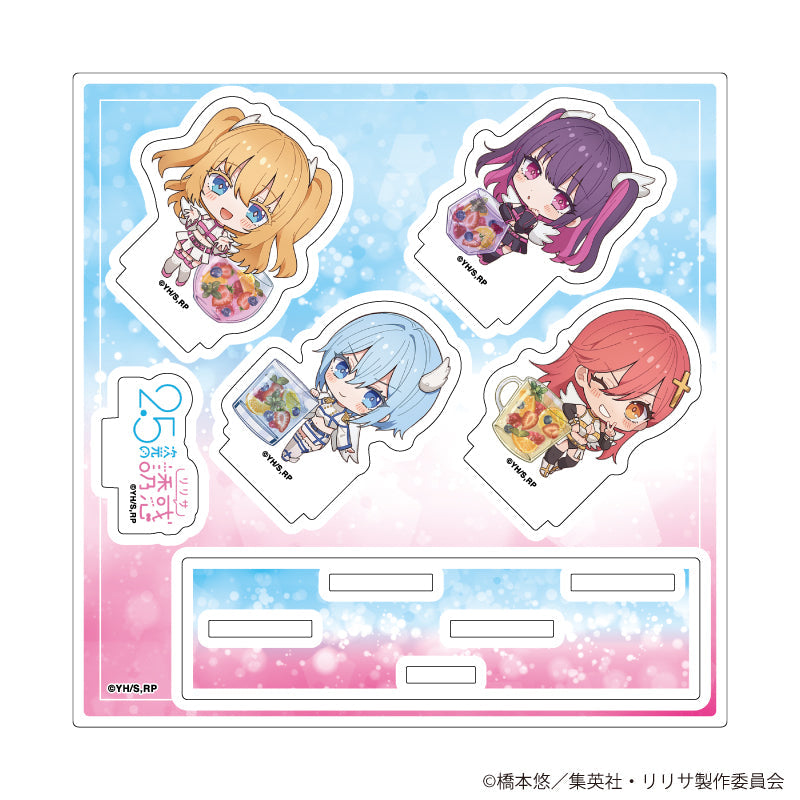 アクリルスタンドプレート「2.5次元の誘惑」01/天使空挺隊 ドリンクver.(ミニキャライラスト) - 公式商品画像 | AniSmile