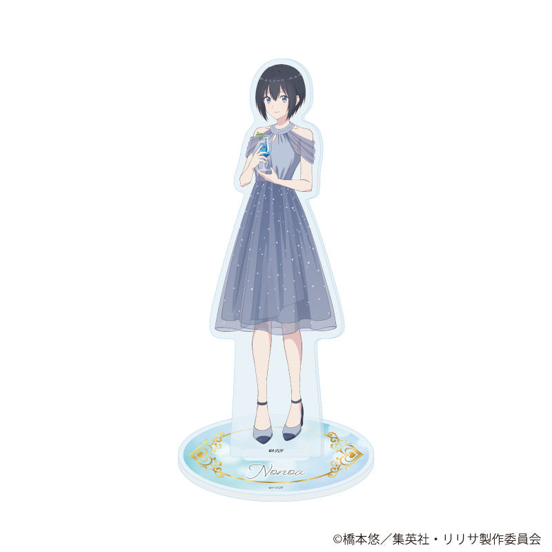 アクリルスタンド「2.5次元の誘惑」07/ノノア ドレスver.(描き下ろしイラスト) - official product image | AniSmile