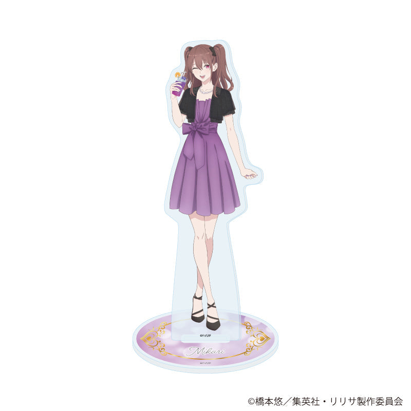 アクリルスタンド「2.5次元の誘惑」06/橘 美花莉 ドレスver.(描き下ろしイラスト) - 公式商品画像 | AniSmile