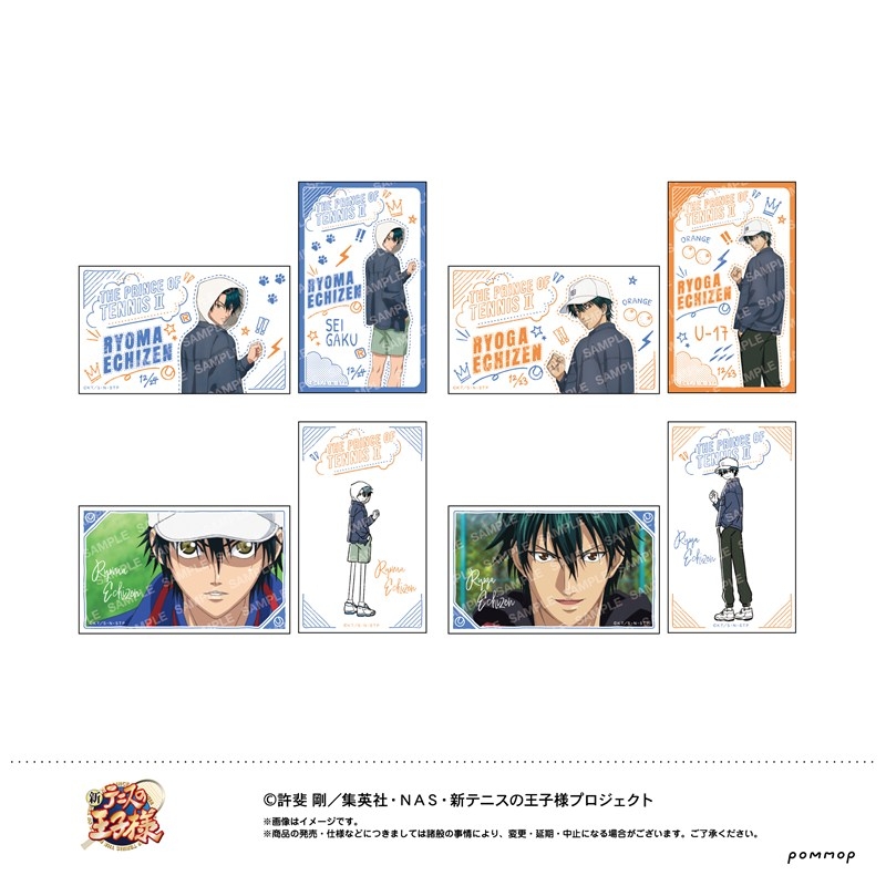 新テニスの王子様 メイシサイズカードコレクション -リョーマトリョーガ & ユルスタ- - AniSmile