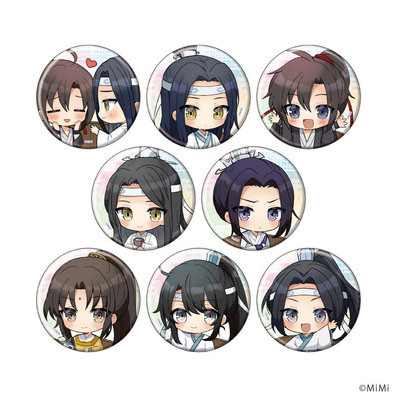 缶バッジ「大河幻想ラジオドラマ「魔道祖師」」02/ブラインド(全8種)(ミニキャライラスト) - AniSmile