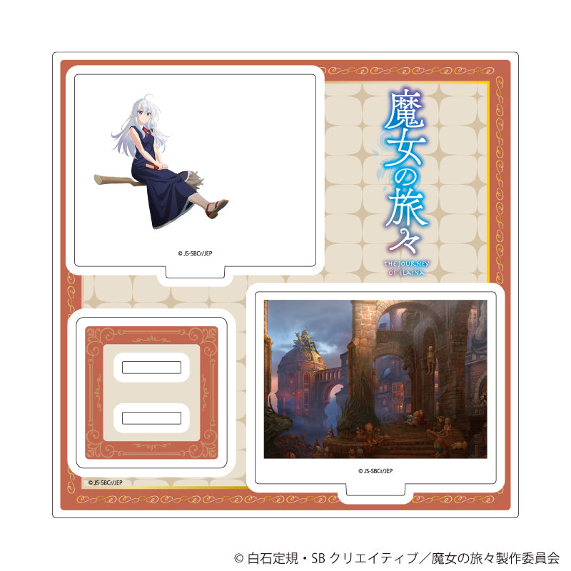 アクリルスタンドプレート「魔女の旅々」02/イレイナ Bデザイン(公式イラスト) - AniSmile