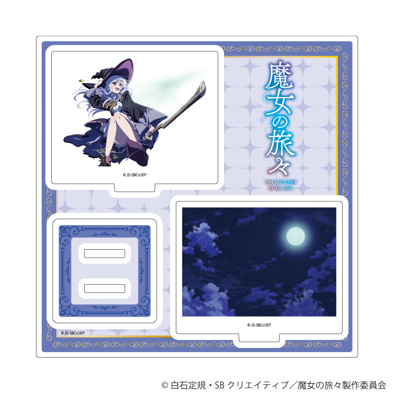 アクリルスタンドプレート「魔女の旅々」01/イレイナ Aデザイン(公式イラスト) - AniSmile