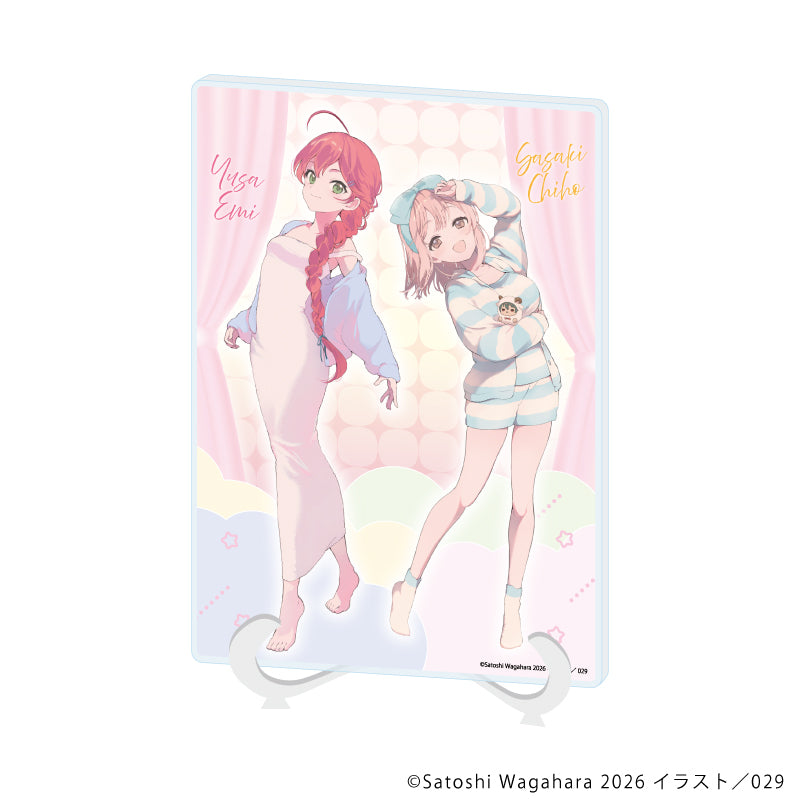 アクリルアートボード(A5サイズ)「原作『はたらく魔王さま!』」01/遊佐恵美&佐々木千穂(描き下ろしイラスト) - AniSmile