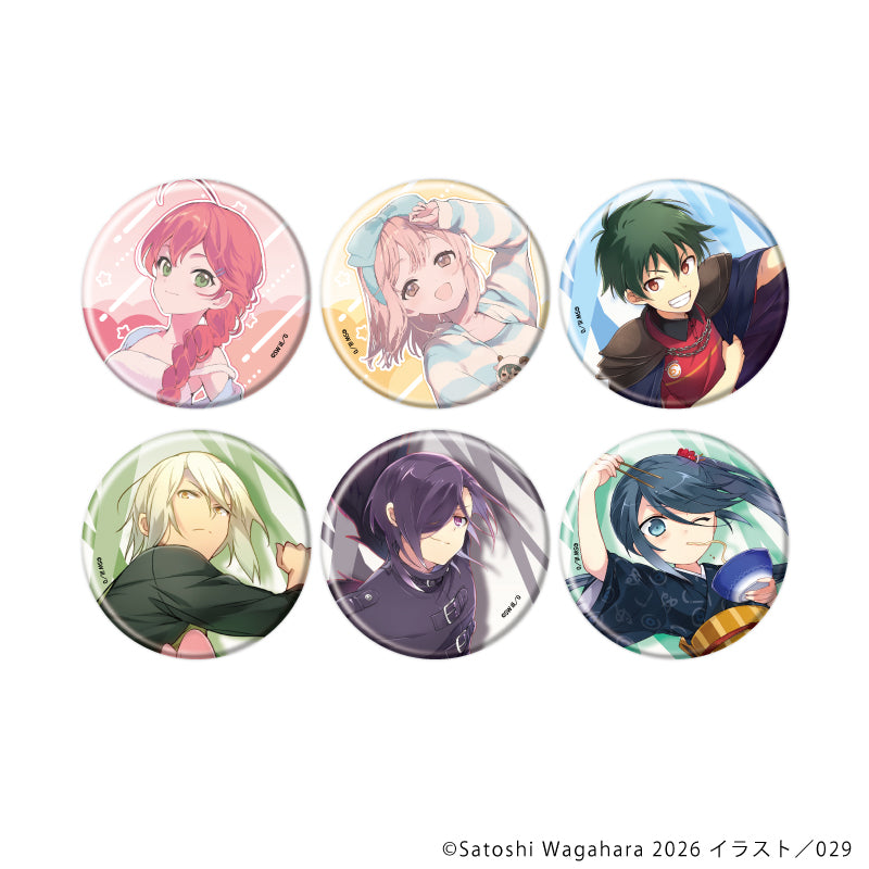 缶バッジ「原作『はたらく魔王さま!』」01/ブラインド(全6種)(公式&描き下ろしイラスト) - AniSmile