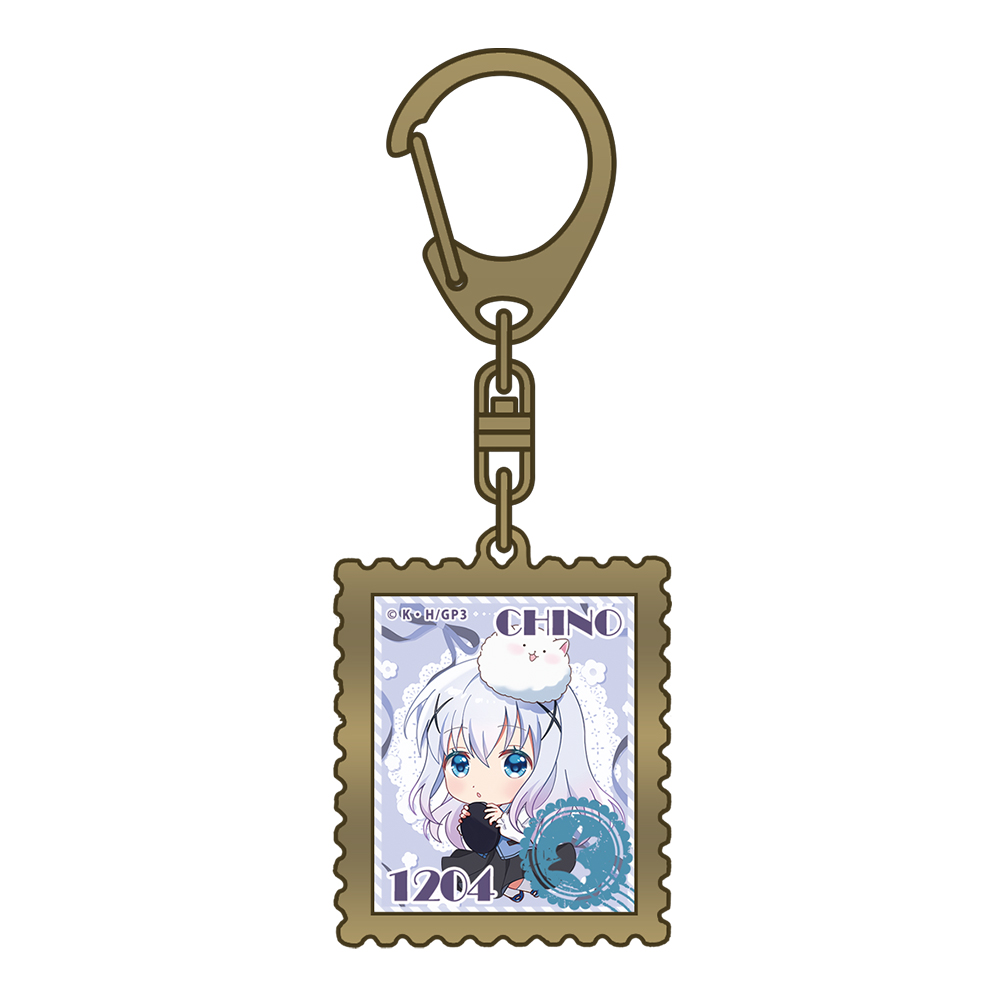 ご注文はうさぎですか? 「チノ」メタルキーホルダー - official product image | AniSmile