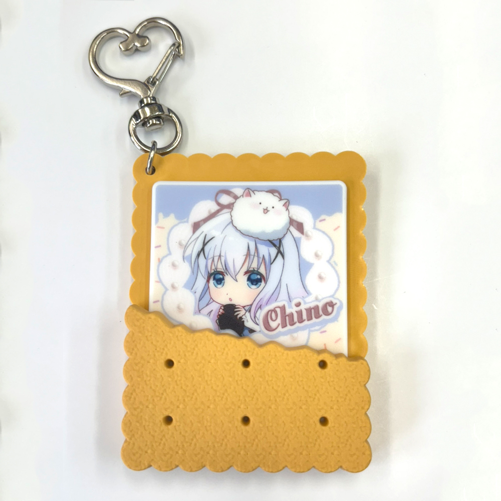 ご注文はうさぎですか? 「チノ」ラバーキーホルダー Image 2 | AniSmile