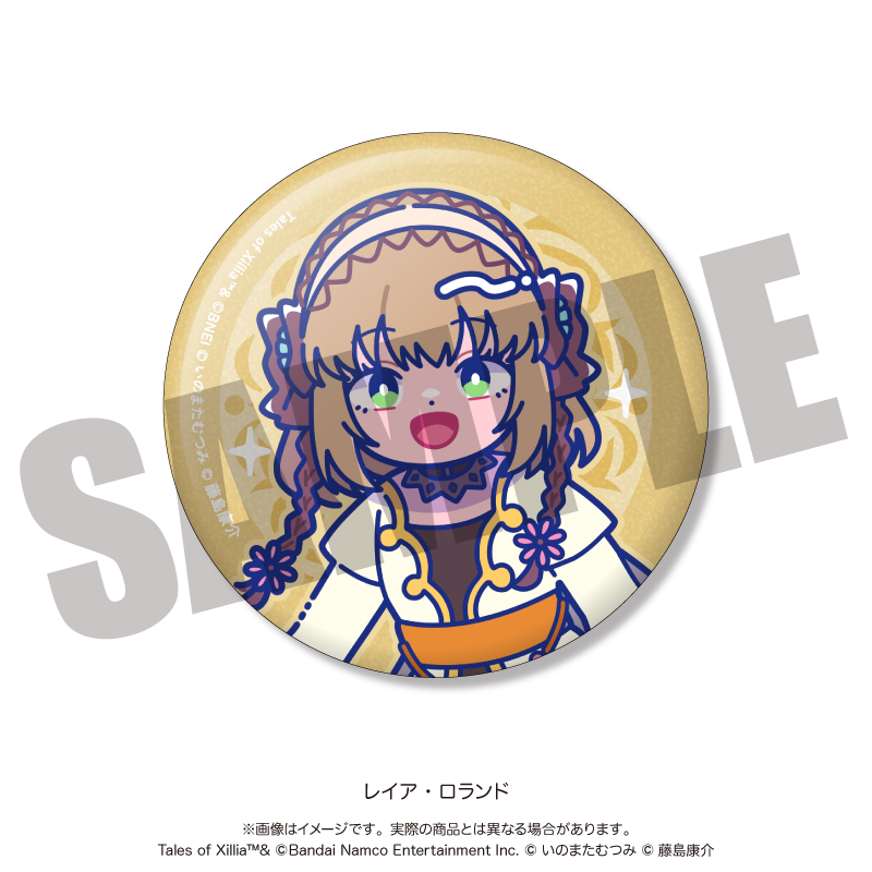 「テイルズ オブ エクシリア」 にゅ〜とろ トレーディングキラキラ缶バッジ 全6種 Image 5 | AniSmile
