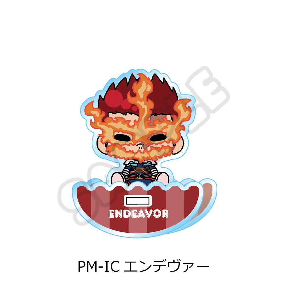 アニメ『僕のヒーローアカデミア』POTEmocho 第6弾 アクリルスタンド PM-IC(エンデヴァー) Image 4 | AniSmile