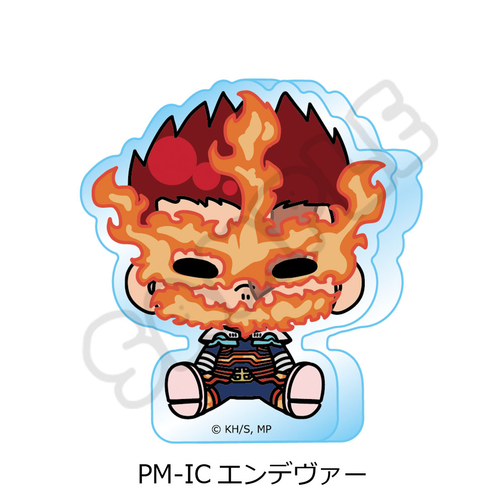 アニメ『僕のヒーローアカデミア』POTEmocho 第6弾 アクリルミニブロック PM-IC(エンデヴァー) - AniSmile