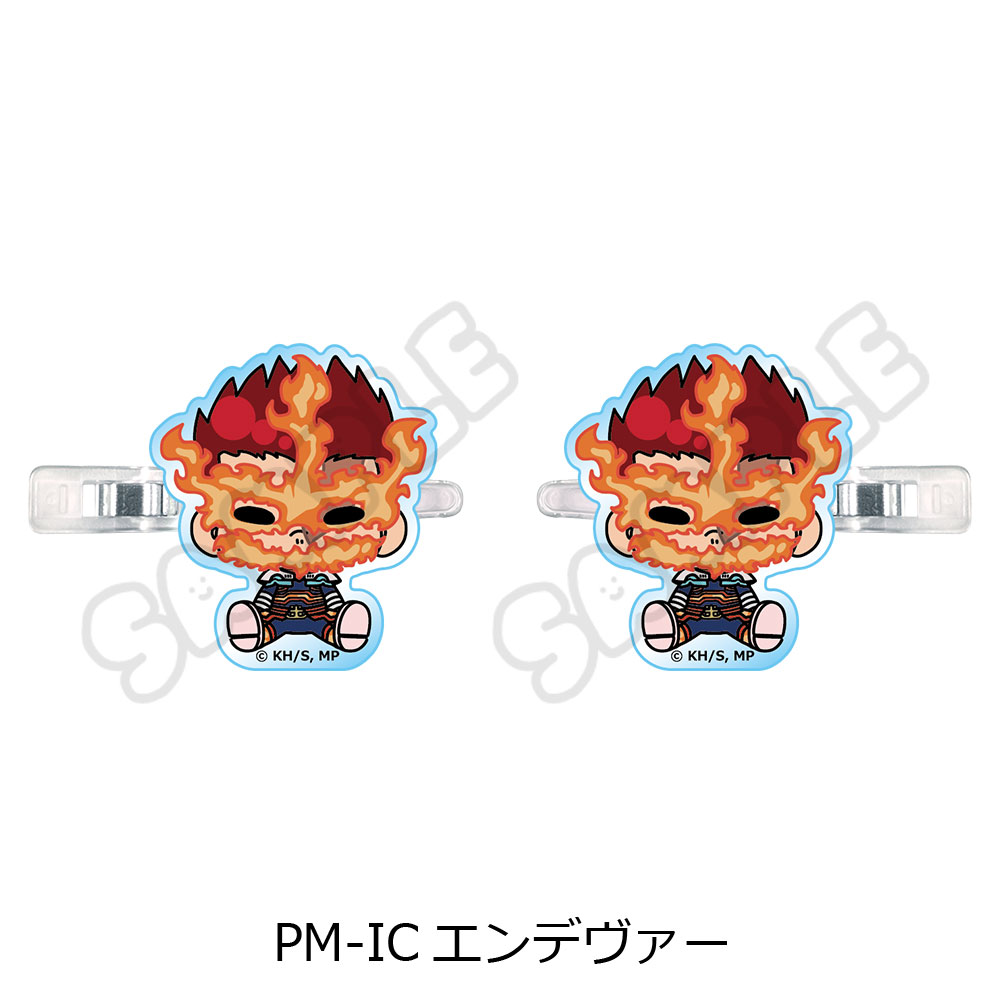 アニメ『僕のヒーローアカデミア』POTEmocho 第6弾 前髪クリップ PM-IC(エンデヴァー) - AniSmile