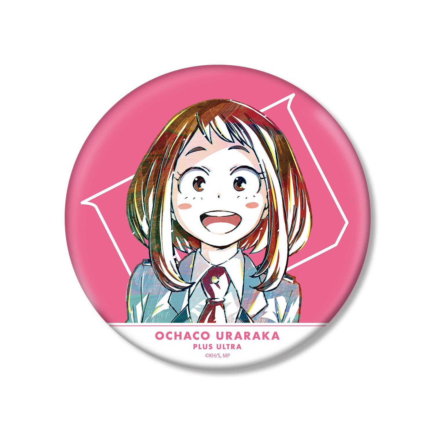 アニメ『僕のヒーローアカデミア』 麗日お茶子 Ani-Art 第4弾 BIG缶バッジ - AniSmile