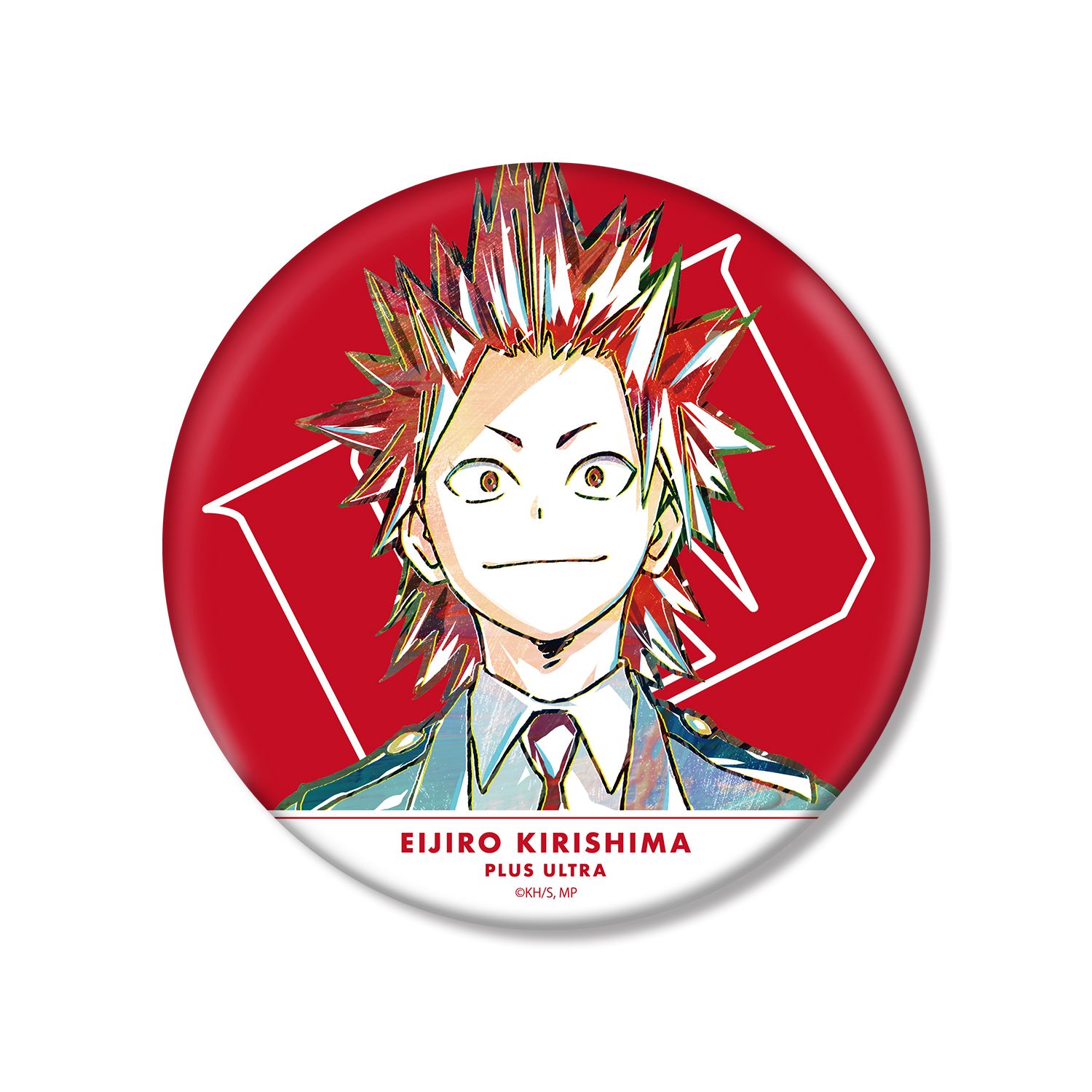 アニメ『僕のヒーローアカデミア』 切島鋭児郎 Ani-Art 第4弾 BIG缶バッジ - AniSmile