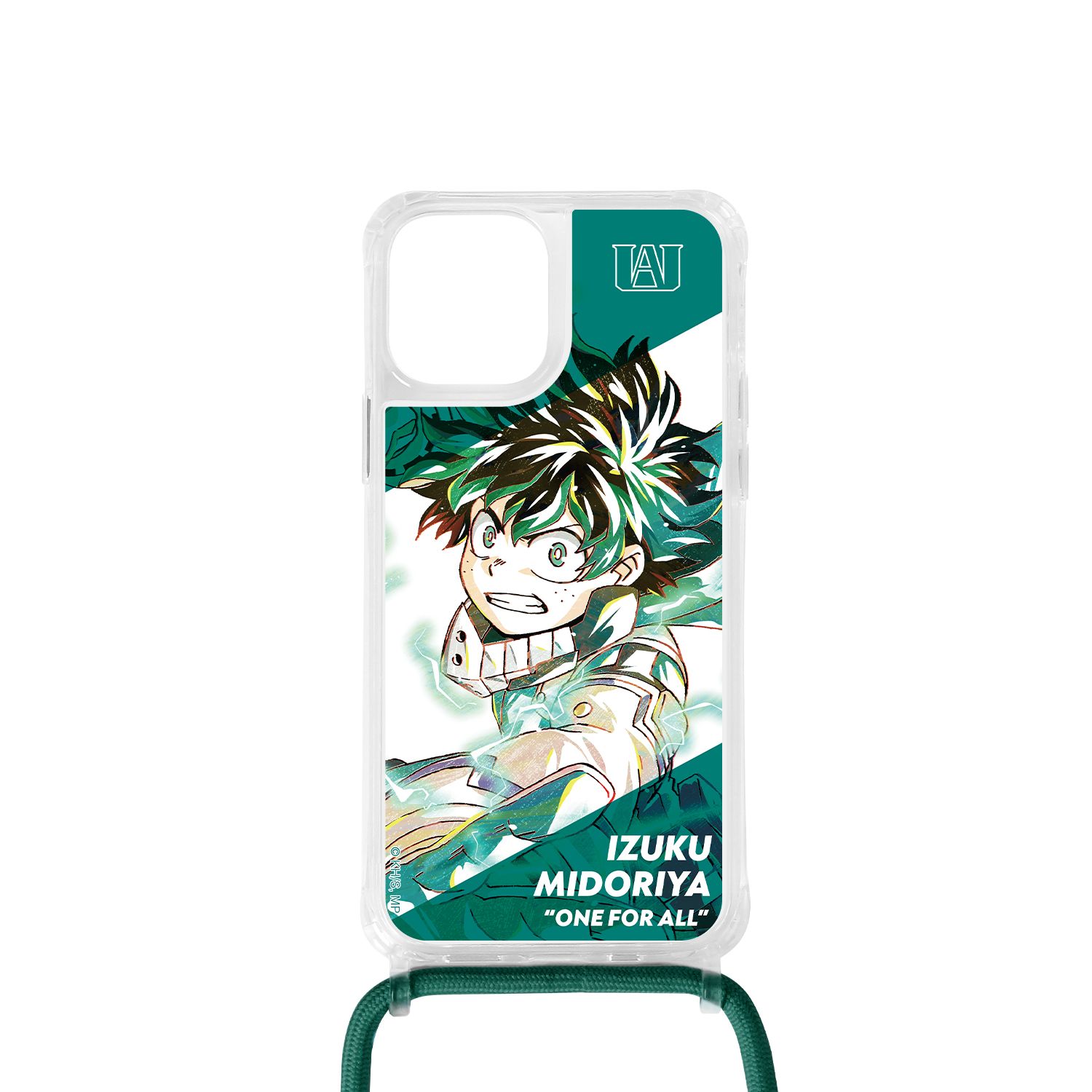 アニメ『僕のヒーローアカデミア』 緑谷出久 Ani-Art 第5弾 ショルダーiPhoneケース(対象機種/iPhone 12/12 Pro) - AniSmile