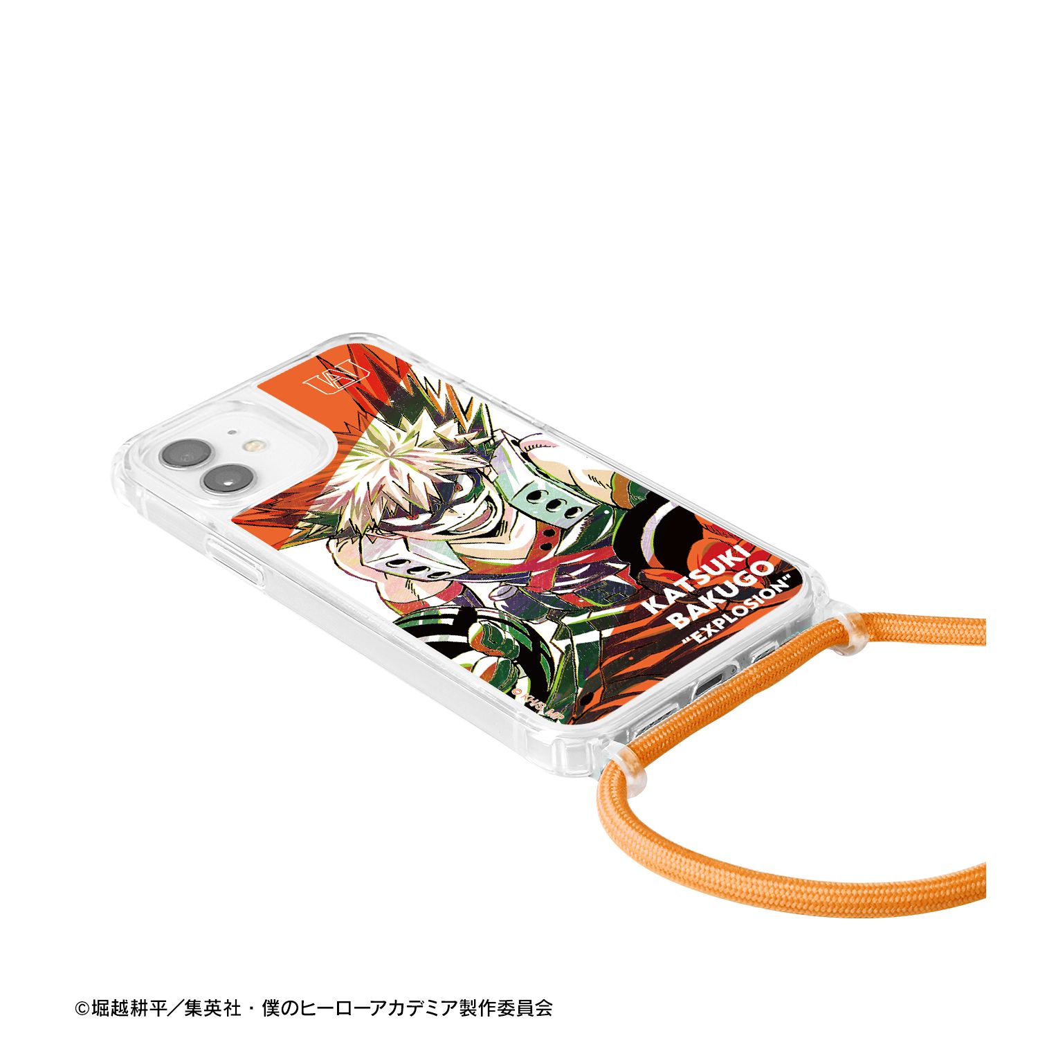 アニメ『僕のヒーローアカデミア』 爆豪勝己 Ani-Art 第5弾 ショルダーiPhoneケース(対象機種/iPhone 7/8/SE2/SE3) 画像 4 | AniSmile