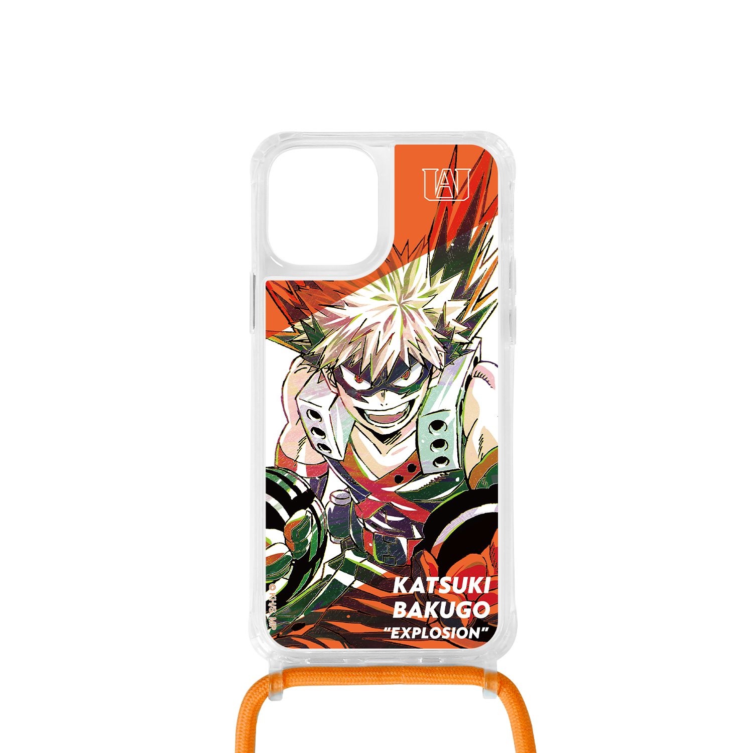 アニメ『僕のヒーローアカデミア』 爆豪勝己 Ani-Art 第5弾 ショルダーiPhoneケース(対象機種/iPhone 12/12 Pro) - AniSmile