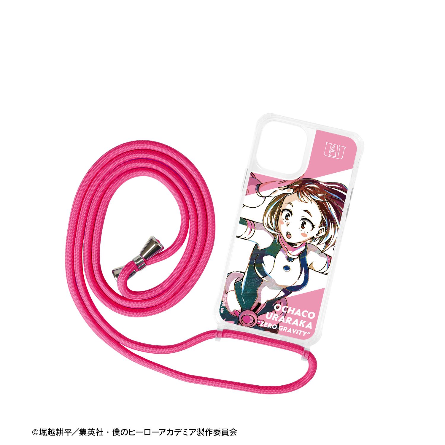 アニメ『僕のヒーローアカデミア』 麗日お茶子 Ani-Art 第5弾 ショルダーiPhoneケース(対象機種/iPhone 7/8/SE2/SE3) 画像 4 | AniSmile