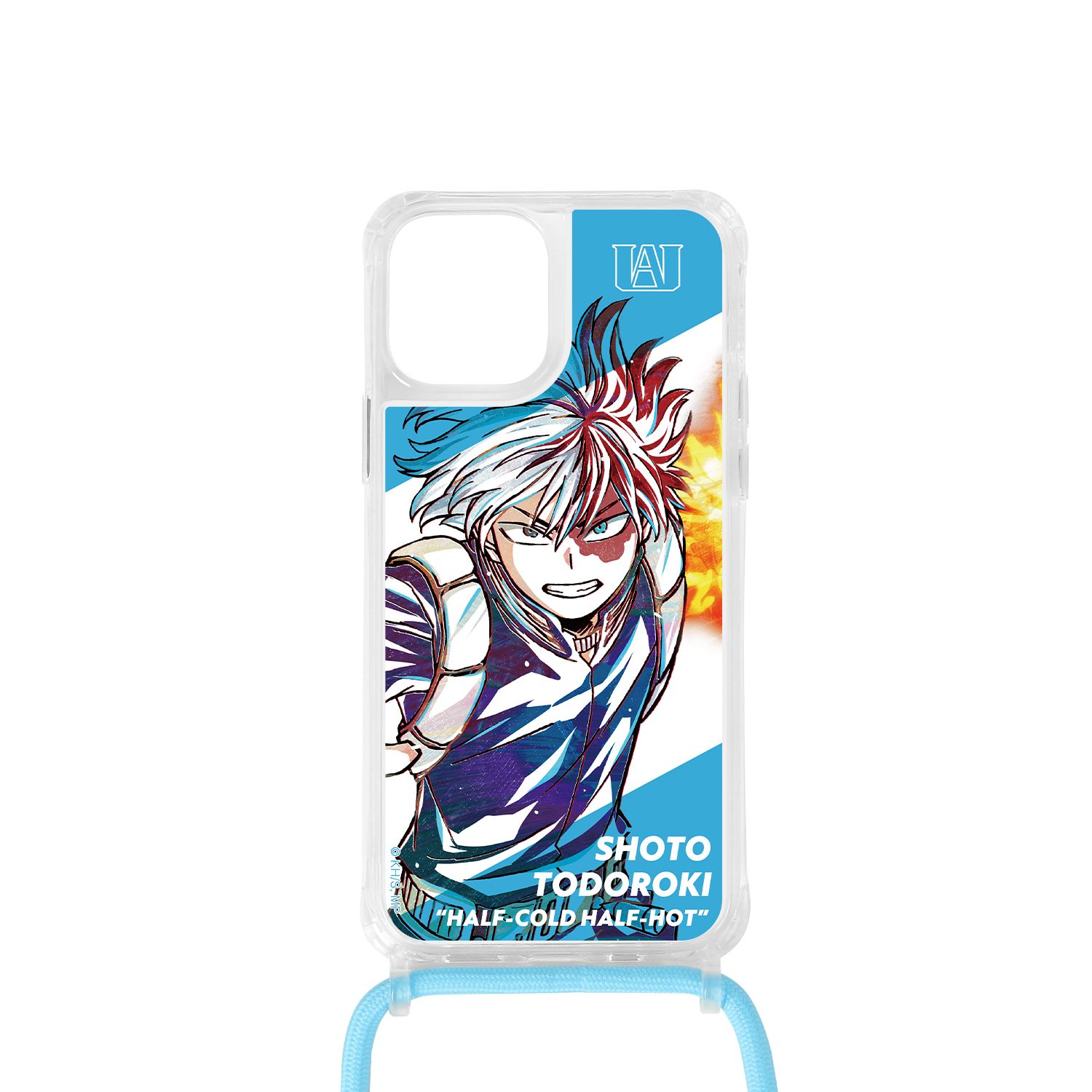 アニメ『僕のヒーローアカデミア』 轟焦凍 Ani-Art 第5弾 ショルダーiPhoneケース(対象機種/iPhone 11) - AniSmile
