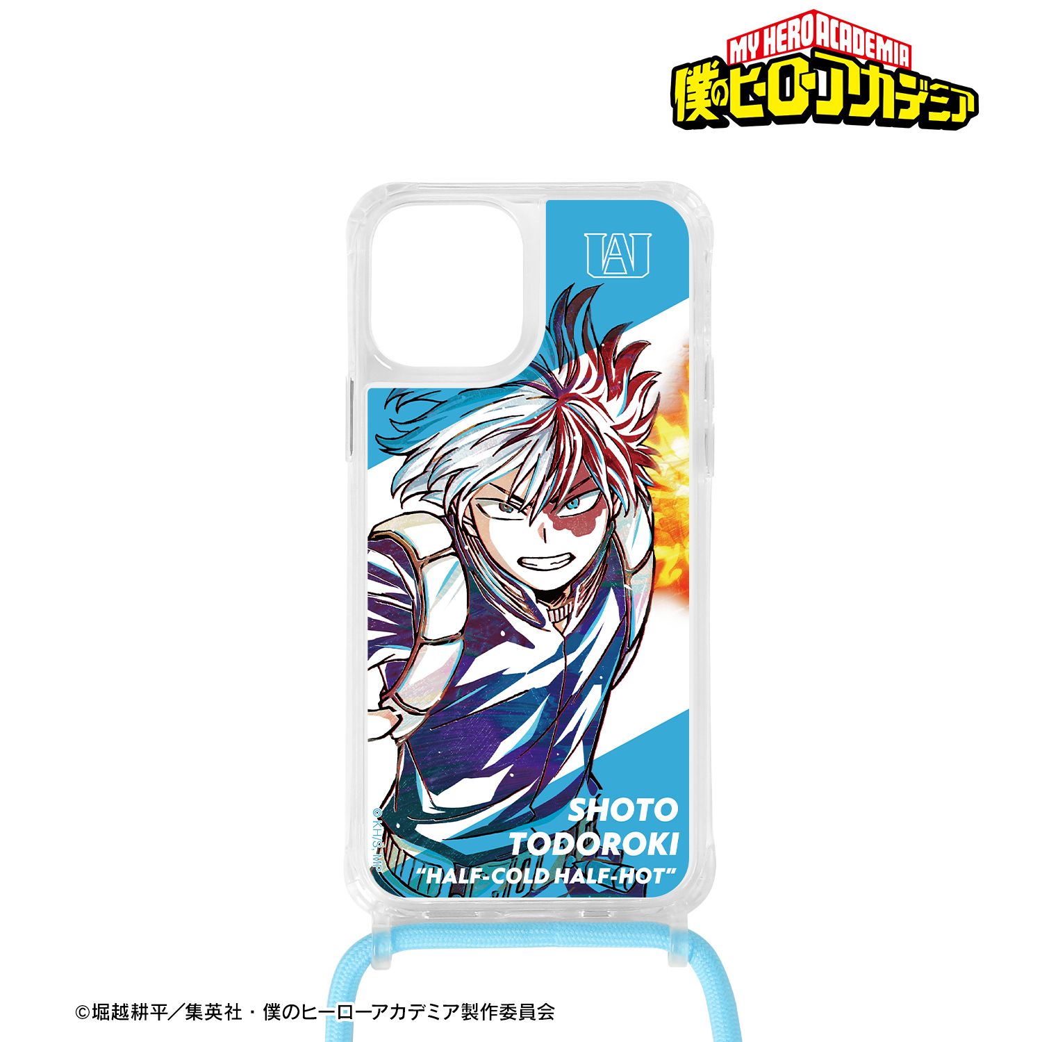 アニメ『僕のヒーローアカデミア』 轟焦凍 Ani-Art 第5弾 ショルダーiPhoneケース(対象機種/iPhone 12/12 Pro) 画像 2 | AniSmile
