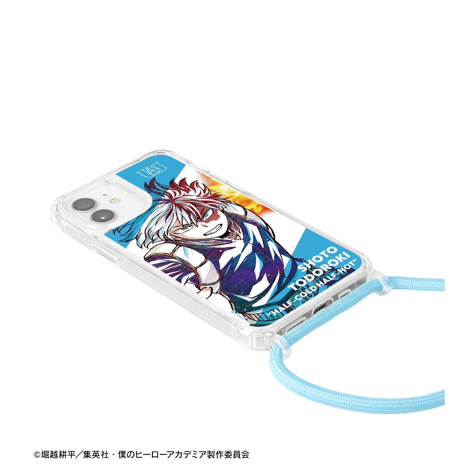 アニメ『僕のヒーローアカデミア』 轟焦凍 Ani-Art 第5弾 ショルダーiPhoneケース(対象機種/iPhone 13/14) 画像 4 | AniSmile