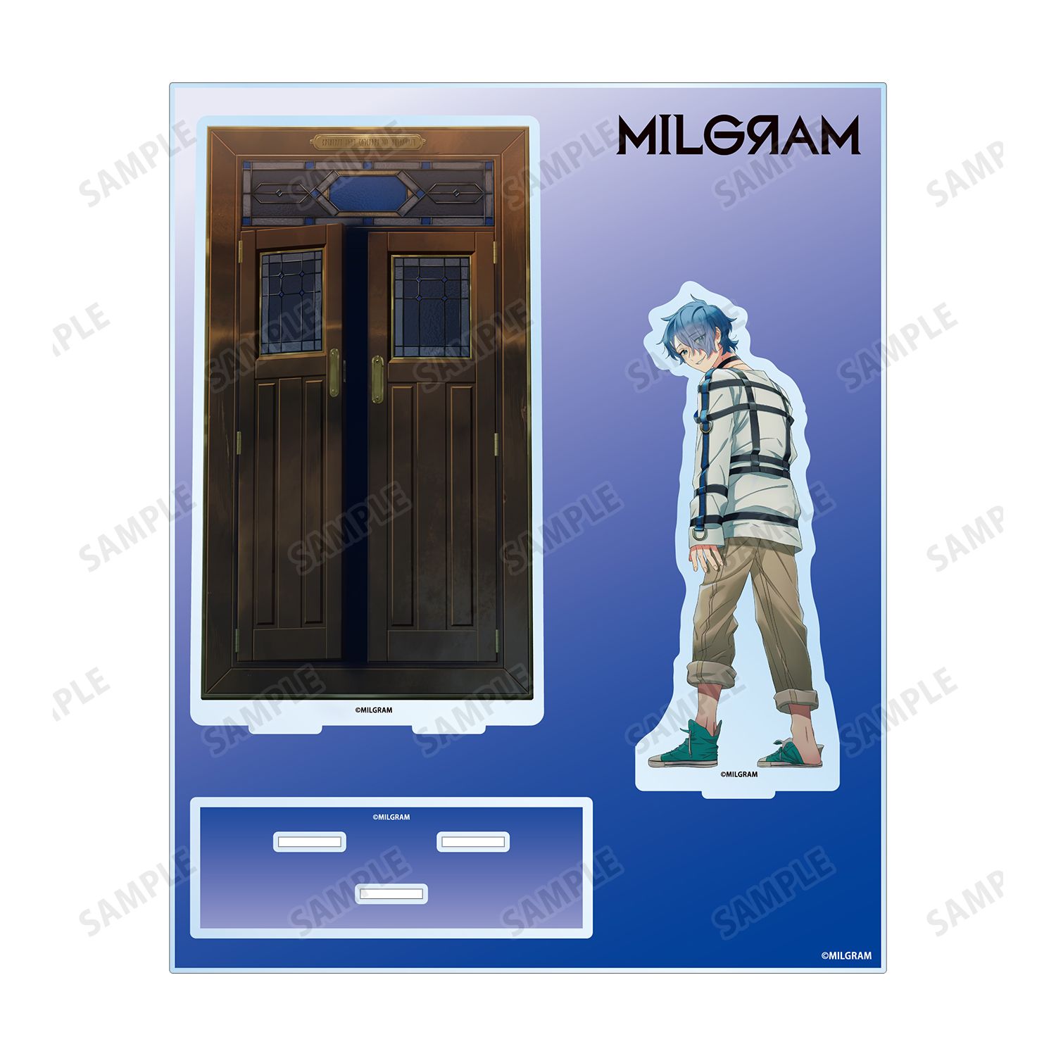 MILGRAM -ミルグラム- ハルカ『全知全悩』 ジャケットイラストver. アクリルジオラマ Image 3 | AniSmile