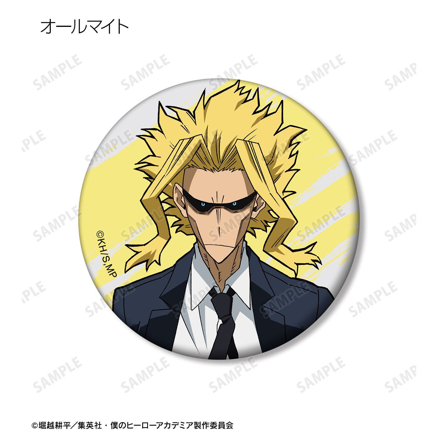 アニメ『僕のヒーローアカデミア』 トレーディングマット缶バッジ vol.2 ver.C(単位/単品) 画像 3 | AniSmile