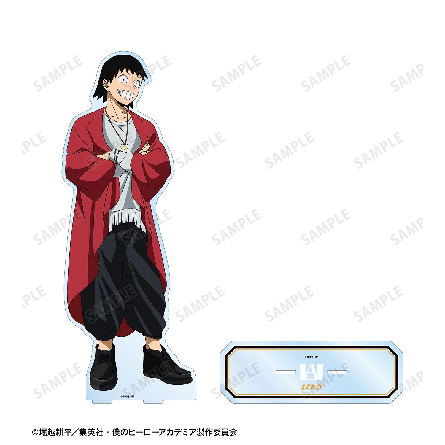 アニメ『僕のヒーローアカデミア』 描き下ろし 瀬呂範太 記念撮影ver. 特大アクリルスタンド 画像 3 | AniSmile