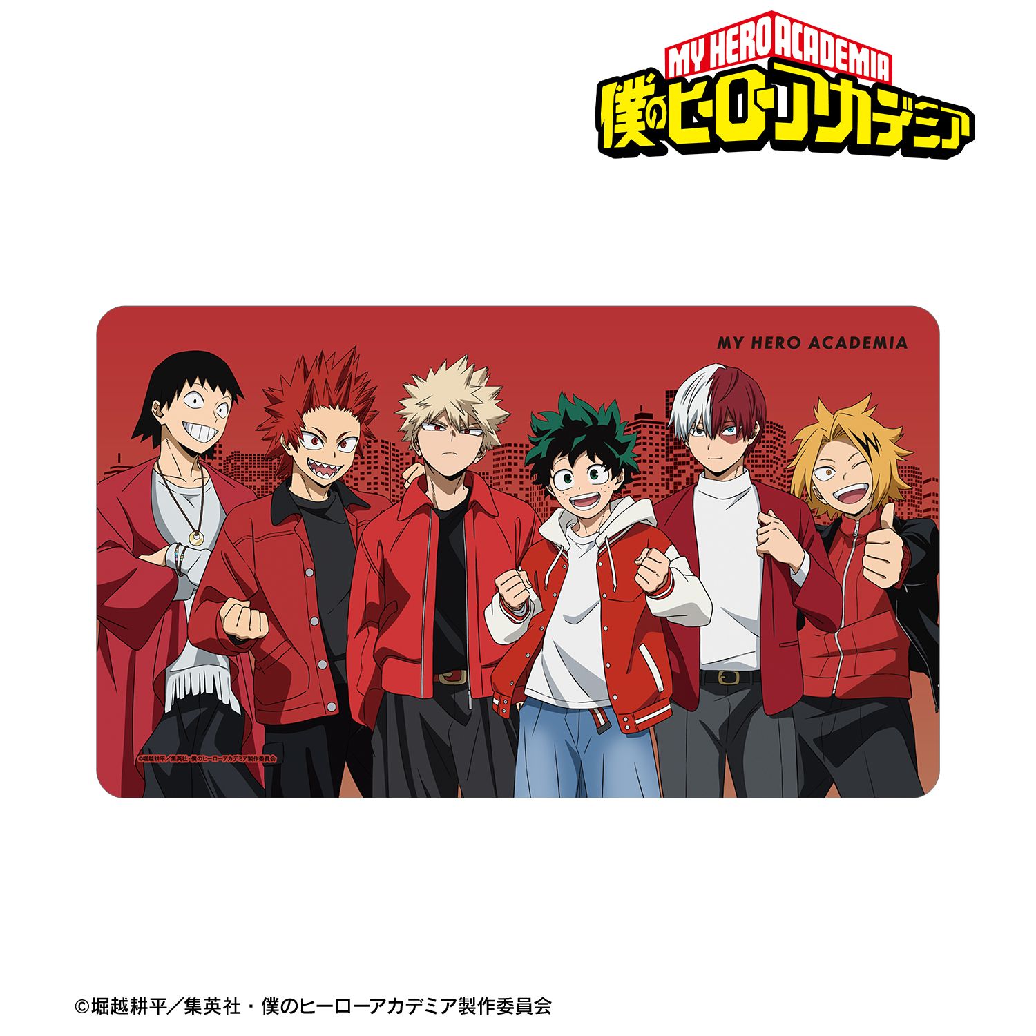 アニメ『僕のヒーローアカデミア』 描き下ろし 集合 記念撮影ver. マルチデスクマット 画像 2 | AniSmile