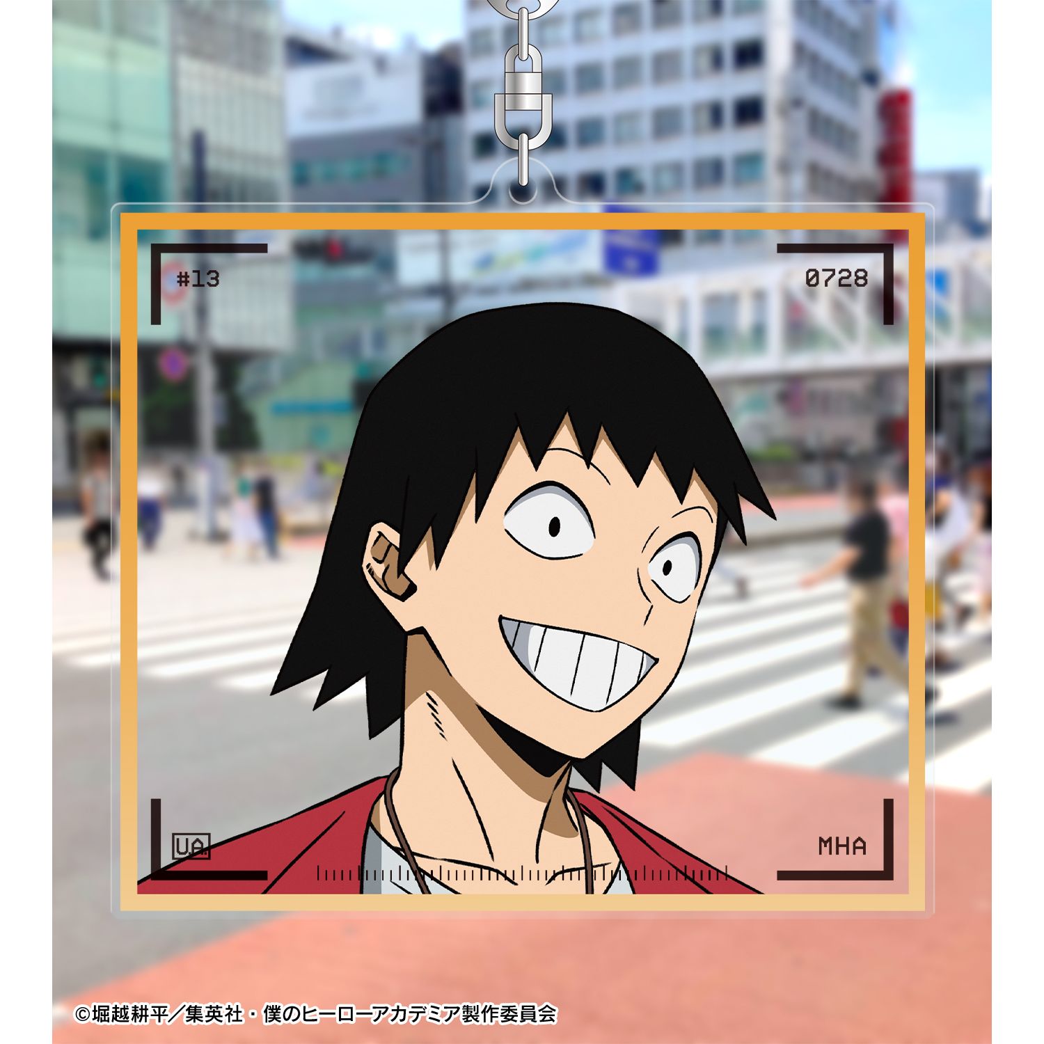 アニメ『僕のヒーローアカデミア』 描き下ろし 瀬呂範太 記念撮影ver. BIGアクリルキーホルダー 画像 3 | AniSmile