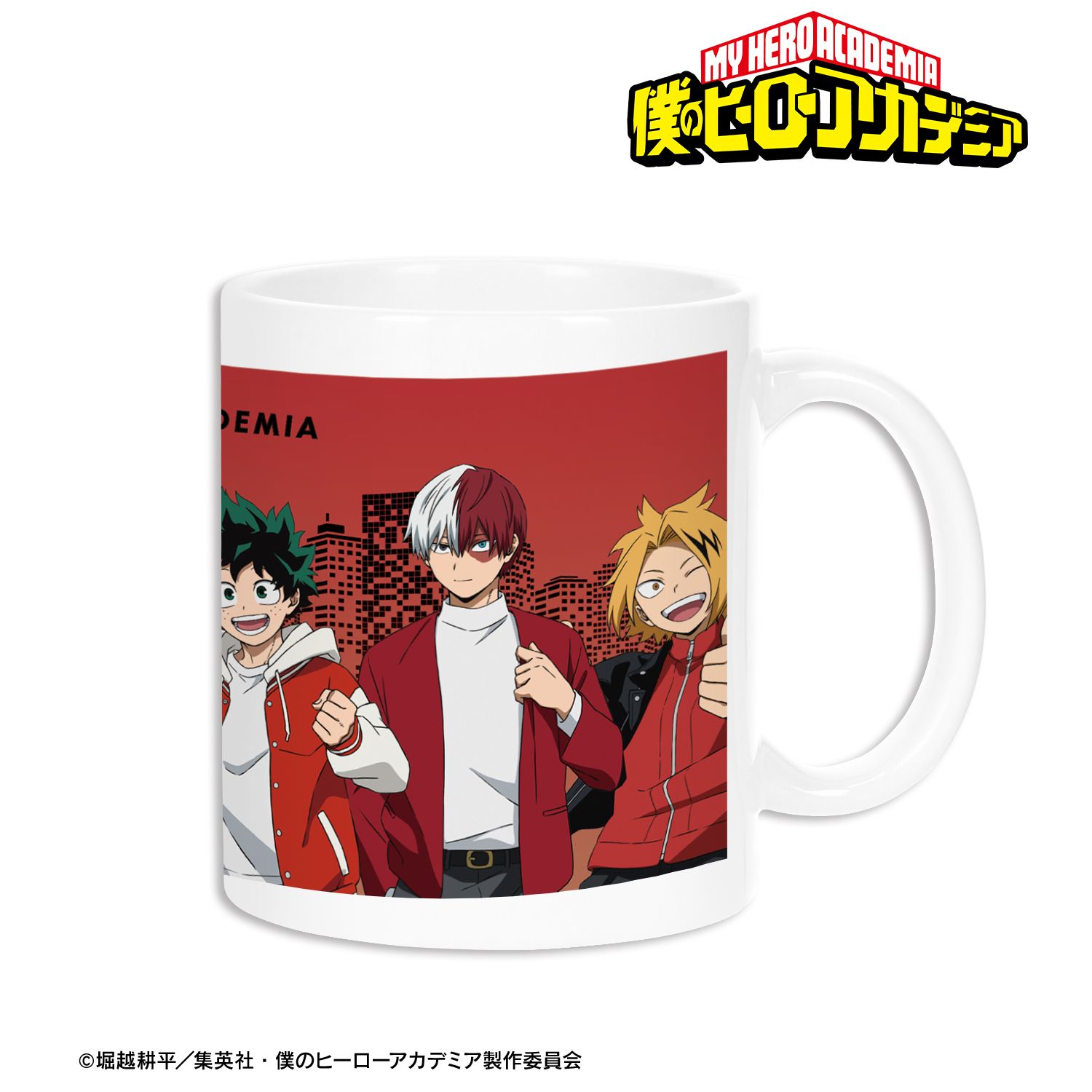 アニメ『僕のヒーローアカデミア』 描き下ろし 集合 記念撮影ver. マグカップ 画像 2 | AniSmile