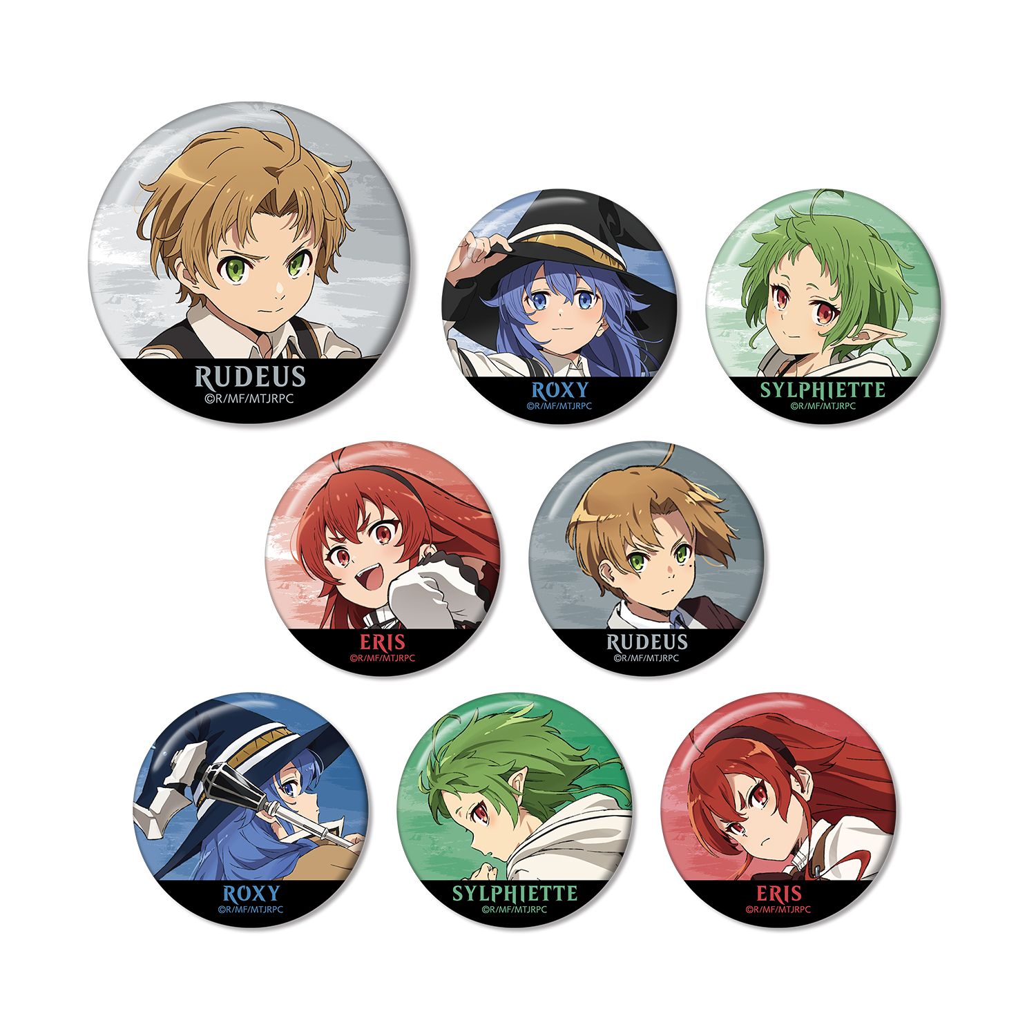 アニメ「無職転生 ～異世界行ったら本気だす～」 トレーディング缶バッジ(単位/単品) 画像 3 | AniSmile