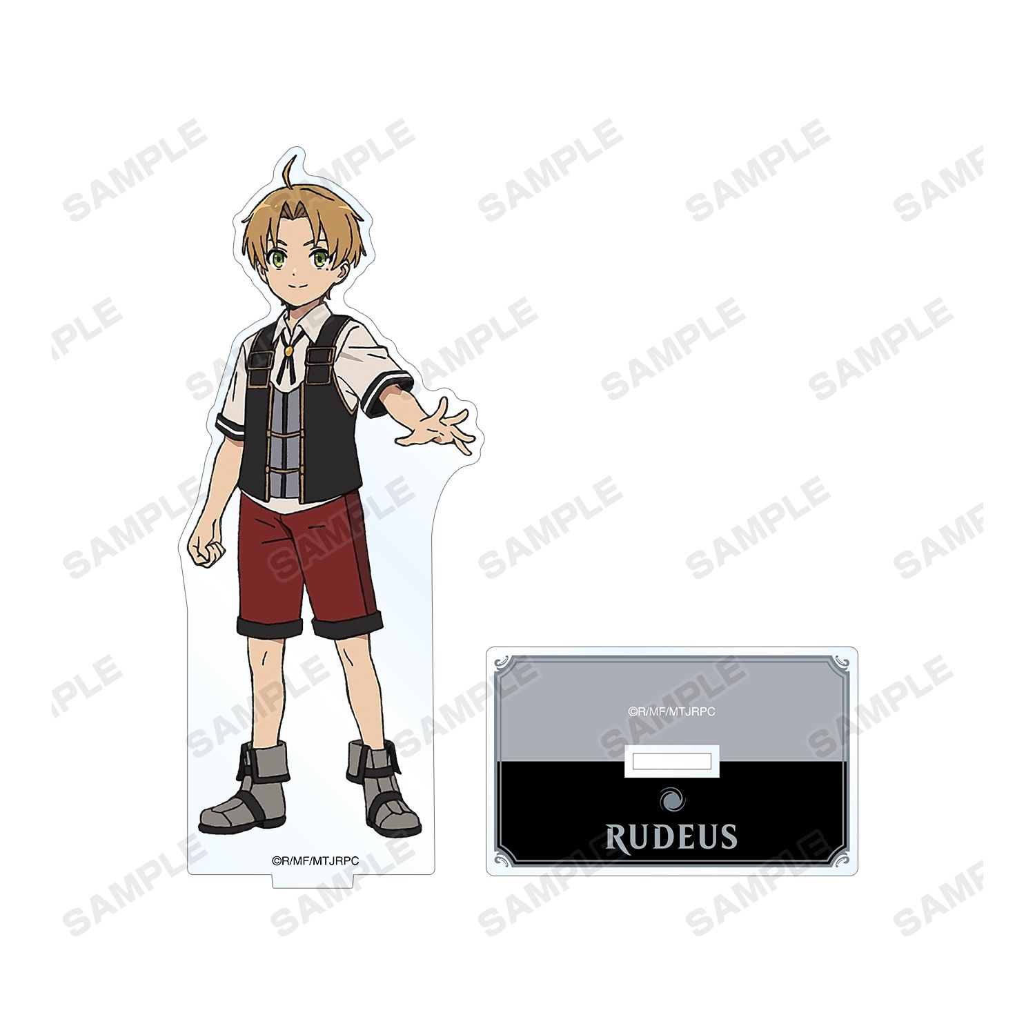 アニメ「無職転生 ~異世界行ったら本気だす~」 ルーデウス・グレイラット BIGアクリルスタンド Image 3 | AniSmile
