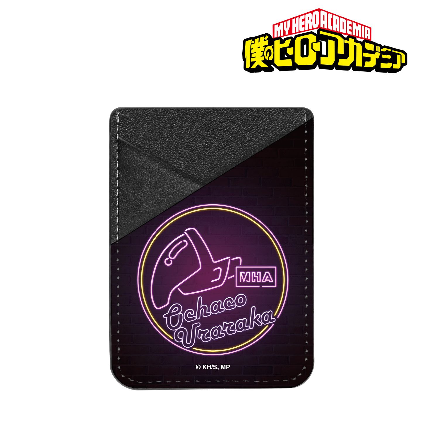 アニメ『僕のヒーローアカデミア』 麗日お茶子 Ani-Neon スマホカードポケット 画像 3 | AniSmile