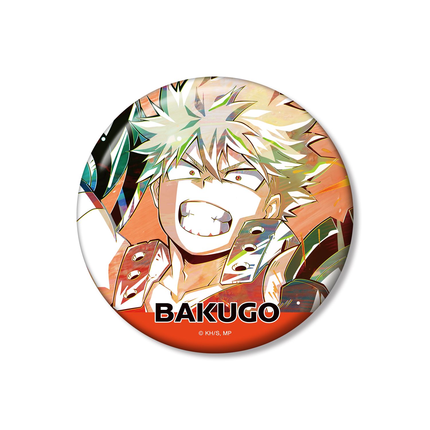 アニメ『僕のヒーローアカデミア』 爆豪勝己 Ani-Art 第8弾 100mm缶バッジ - 公式商品画像 | AniSmile