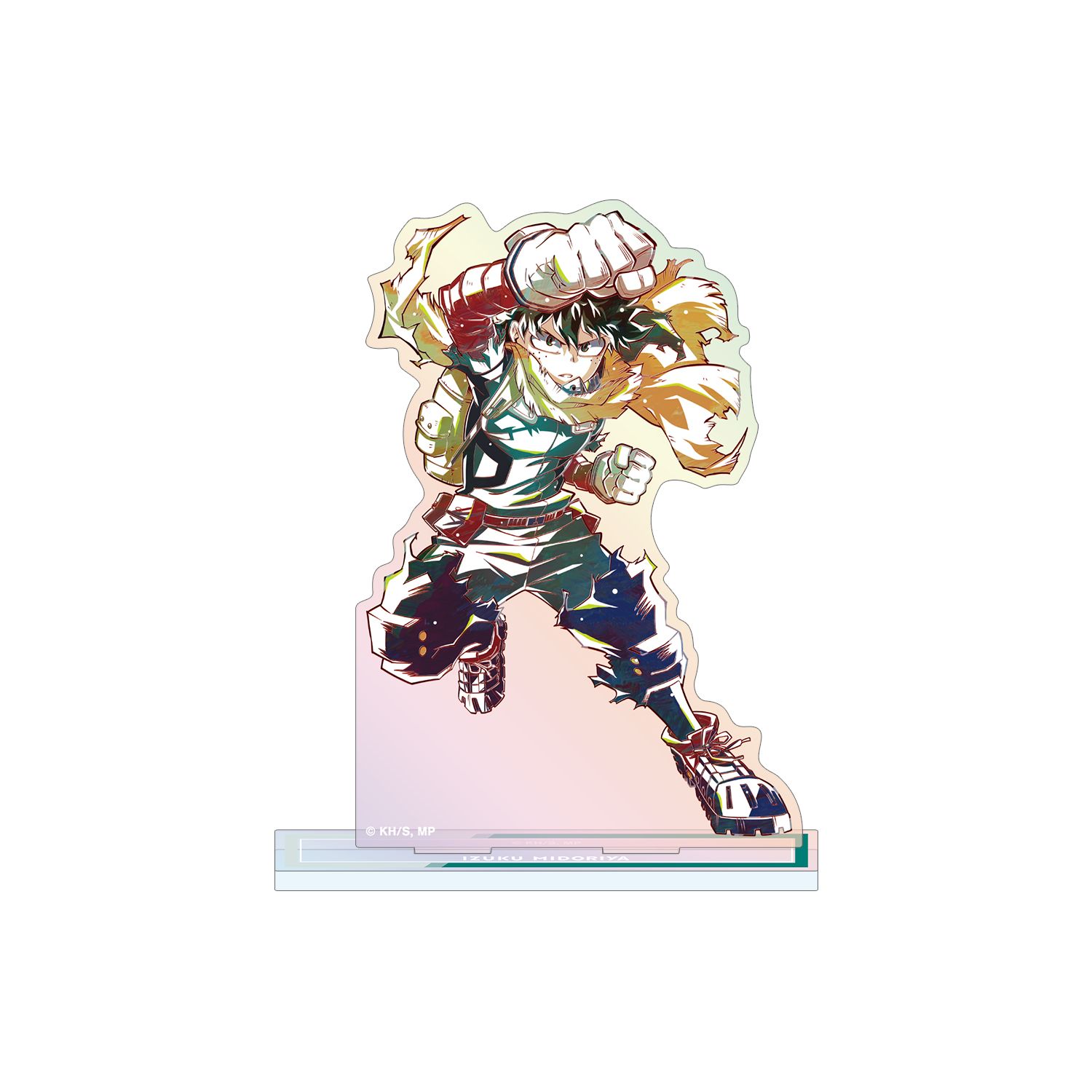 アニメ『僕のヒーローアカデミア』 緑谷出久 Ani-Art 第8弾 オーロラアクリルスタンド ver.A Image 2 | AniSmile