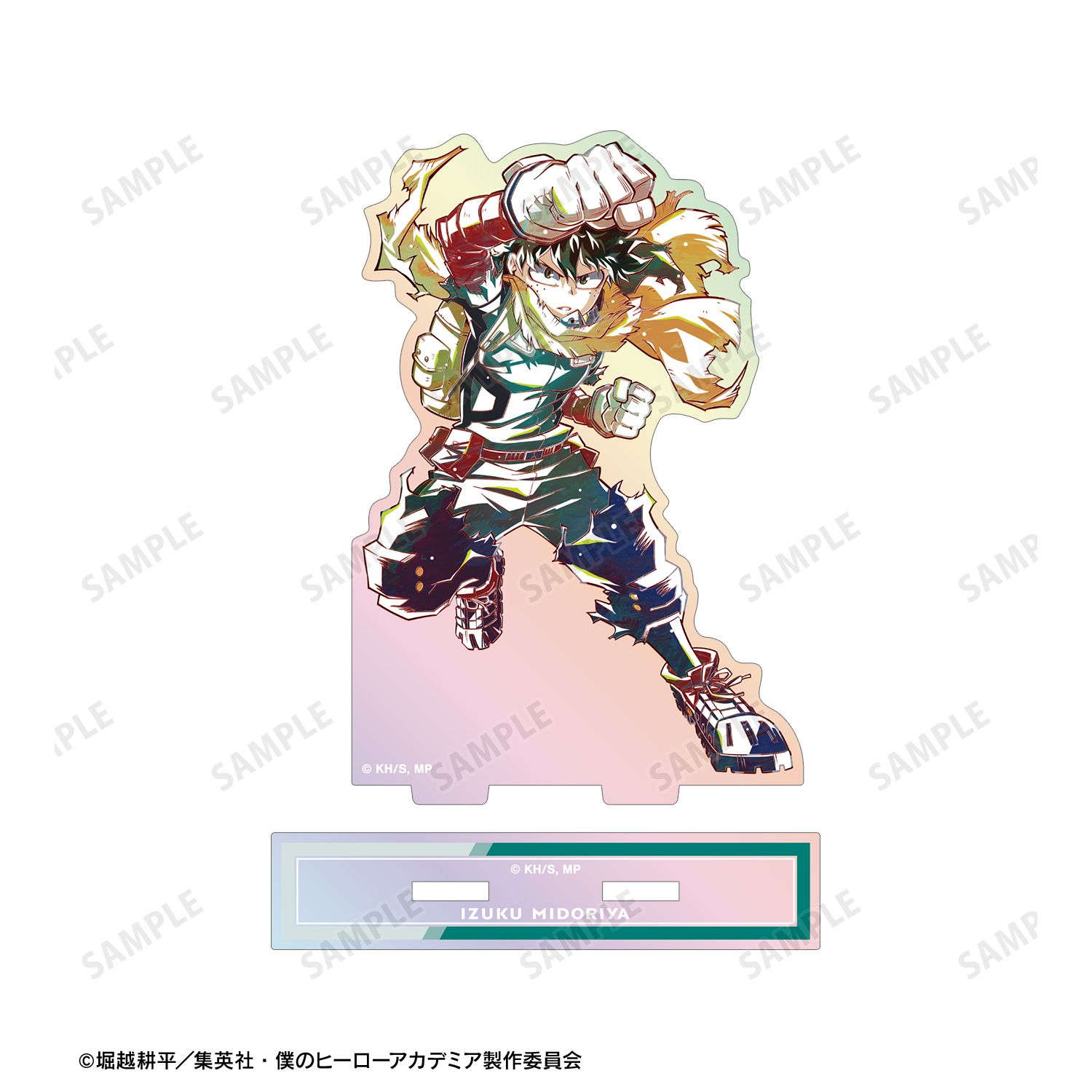 アニメ『僕のヒーローアカデミア』 緑谷出久 Ani-Art 第8弾 オーロラアクリルスタンド ver.A Image 3 | AniSmile