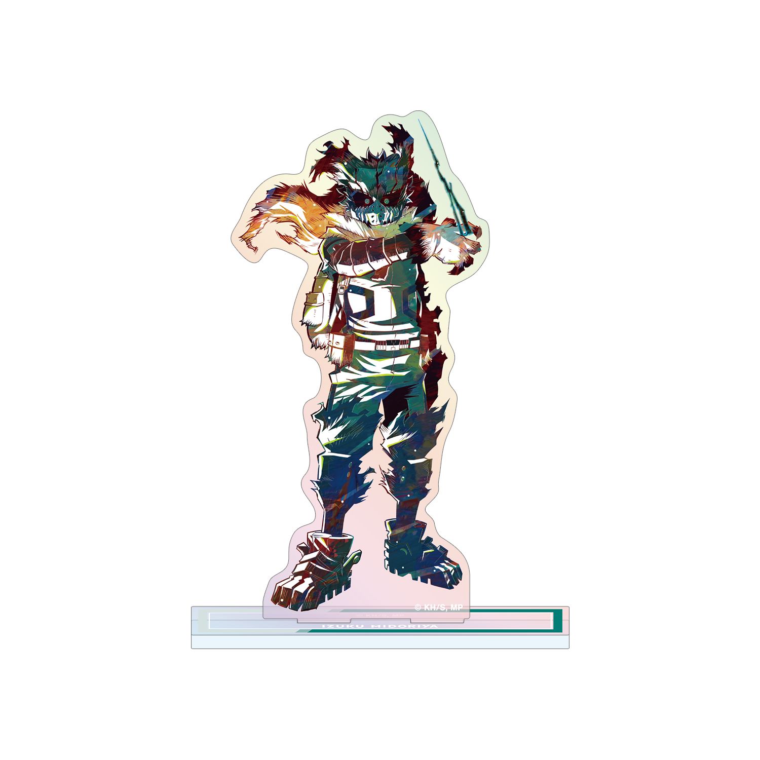アニメ『僕のヒーローアカデミア』 緑谷出久 Ani-Art 第8弾 オーロラアクリルスタンド ver.B - official product image | AniSmile