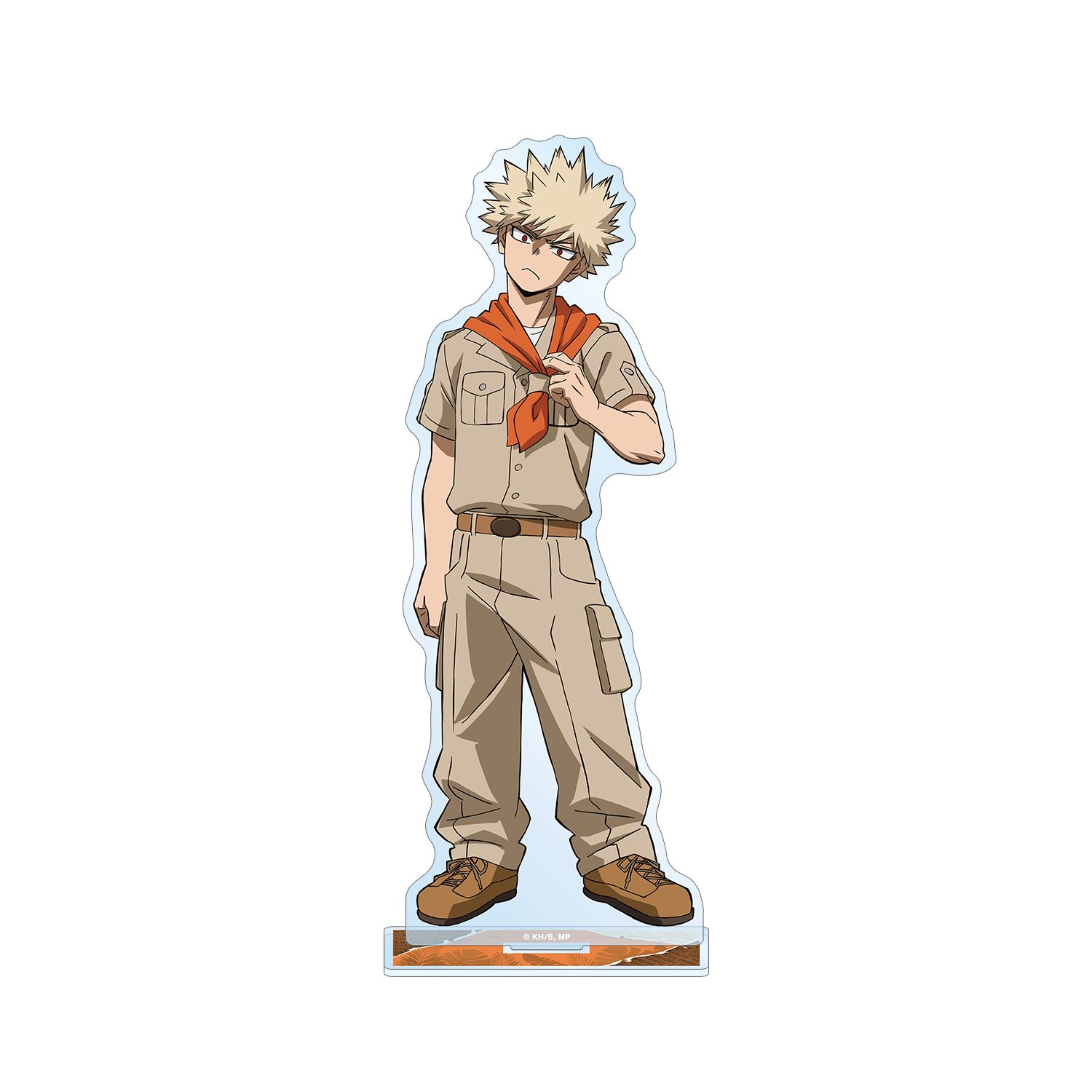 アニメ『僕のヒーローアカデミア』 描き下ろし 爆豪勝己 サファリルックver. BIGアクリルスタンド - 公式商品画像 | AniSmile