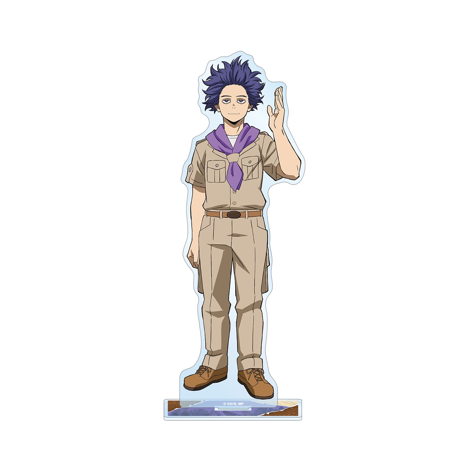 アニメ『僕のヒーローアカデミア』 描き下ろし 心操人使 サファリルックver. BIGアクリルスタンド - official product image | AniSmile