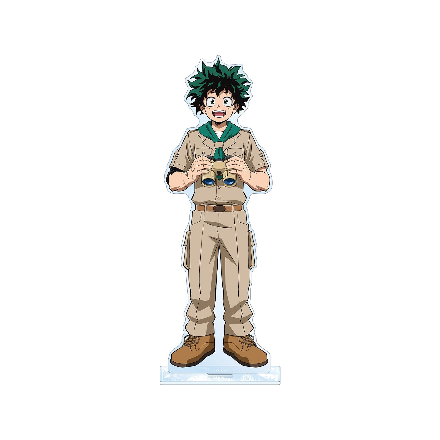 アニメ『僕のヒーローアカデミア』 描き下ろし 緑谷出久 サファリルックver. 特大アクリルスタンド - official product image | AniSmile