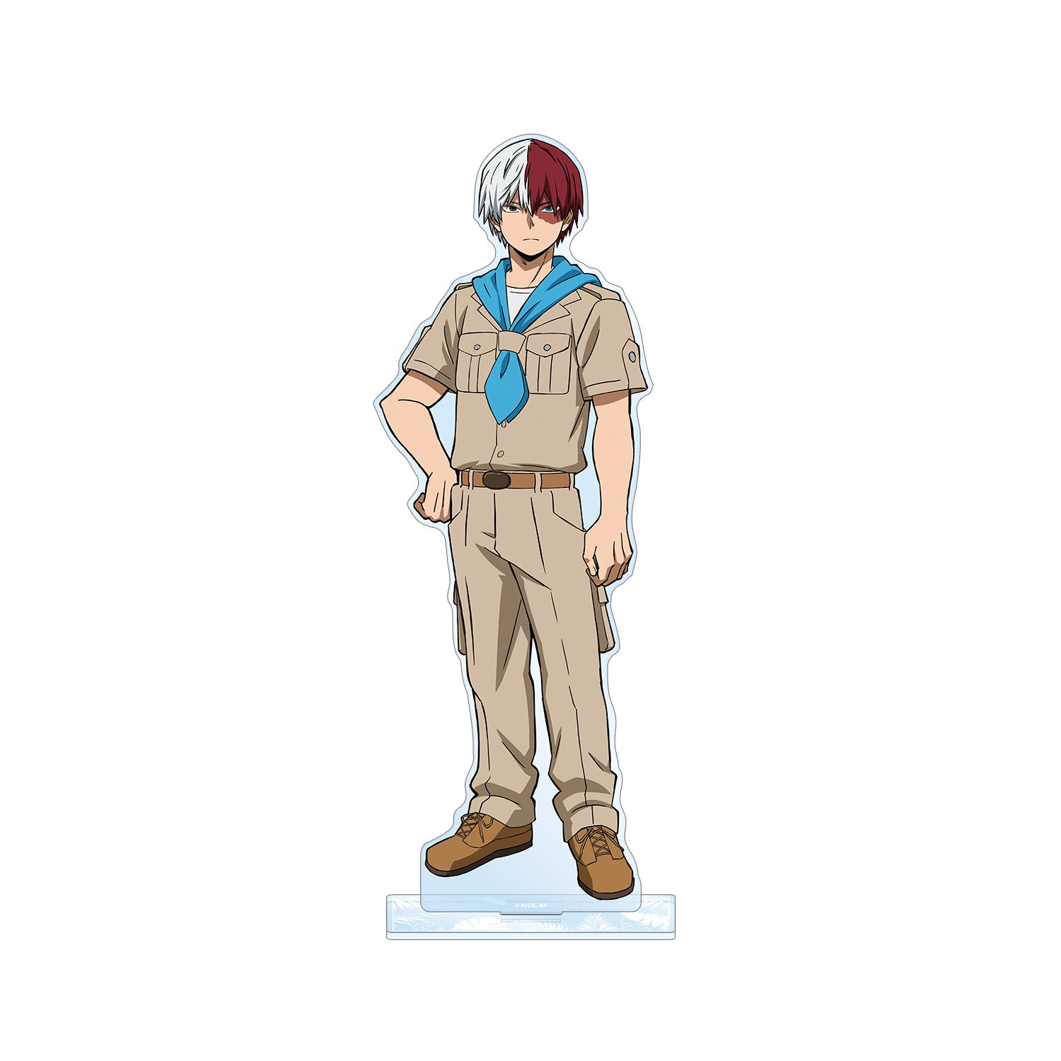 アニメ『僕のヒーローアカデミア』 描き下ろし 轟焦凍 サファリルックver. 特大アクリルスタンド - official product image | AniSmile