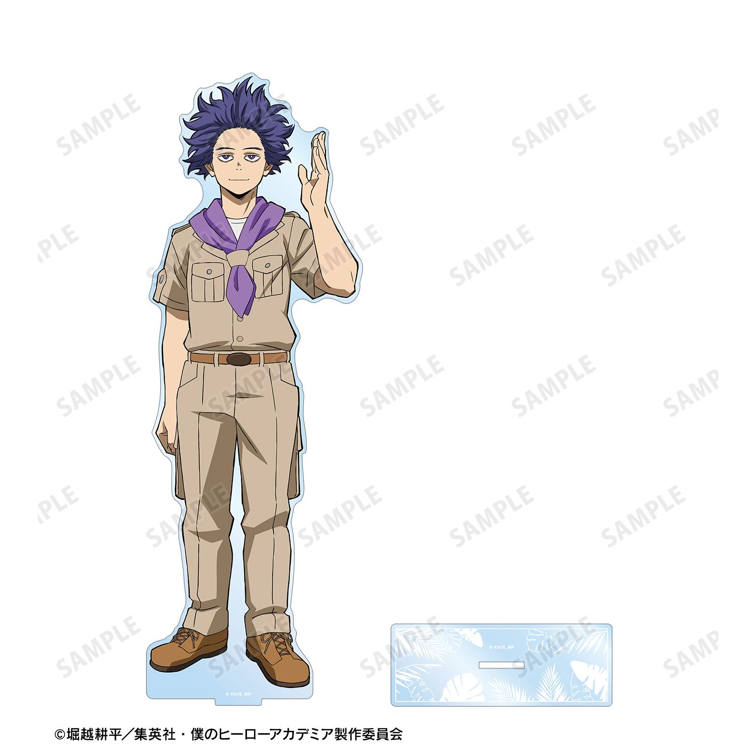 アニメ『僕のヒーローアカデミア』 描き下ろし 心操人使 サファリルックver. 特大アクリルスタンド Image 3 | AniSmile