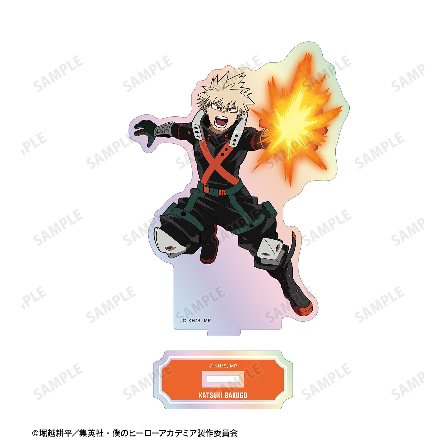 アニメ『僕のヒーローアカデミア』 爆豪勝己 オーロラアクリルスタンド 画像 3 | AniSmile